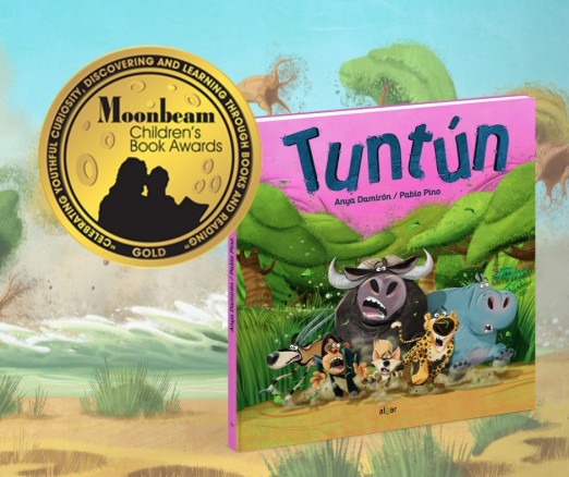 Tuntún ha sido premiado con el Moonbeam Children Book Award de Oro 