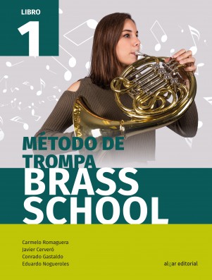 Método de trompa. Brass School 1