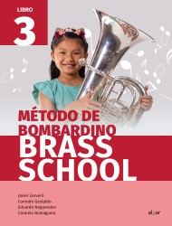 Método de bombardino. Brass School 3