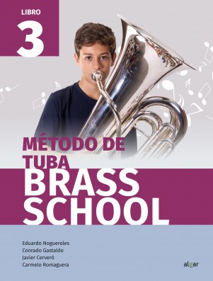 Método de tuba. Brass School 3