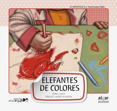 Elefantes de colores