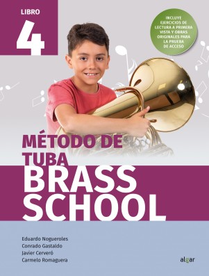 Método de tuba. Brass School 4
