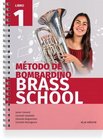 Método de bombardino. Brass School 1
