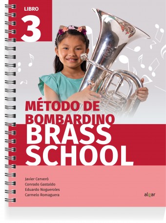 Método de bombardino. Brass School 3