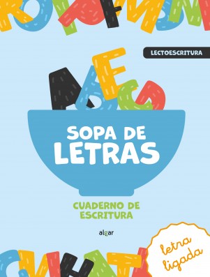 Sopa de letras. Cuaderno de escritura (ligada)