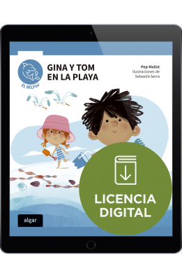 Gina y Tom en la playa