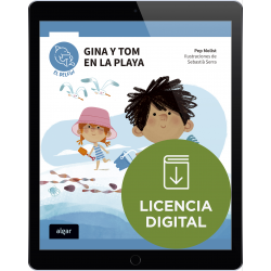 Gina y Tom en la playa