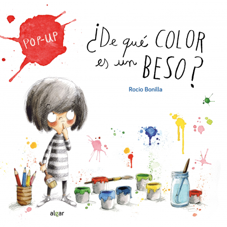 ¿De qué color es un beso? (Pop up)