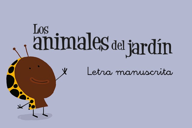 Los Animales del Jardín (Letra manuscrita)