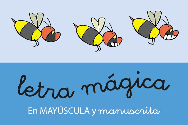 Letra Mágica (En manuscrita y en mayúscula)