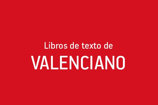 Libros de texto de Valenciano