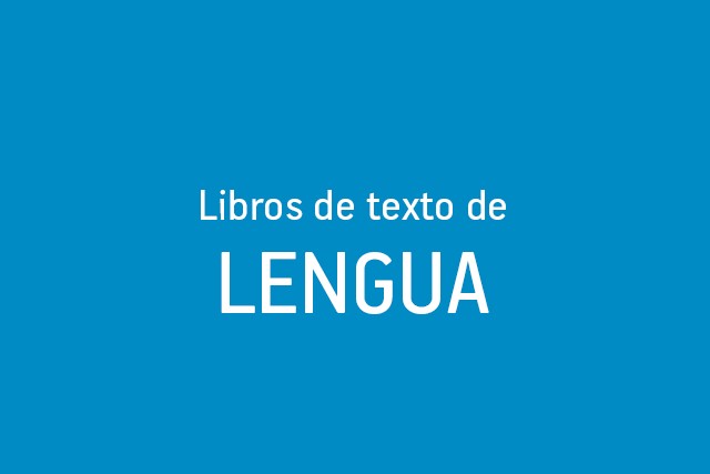 Libros de texto de Lengua