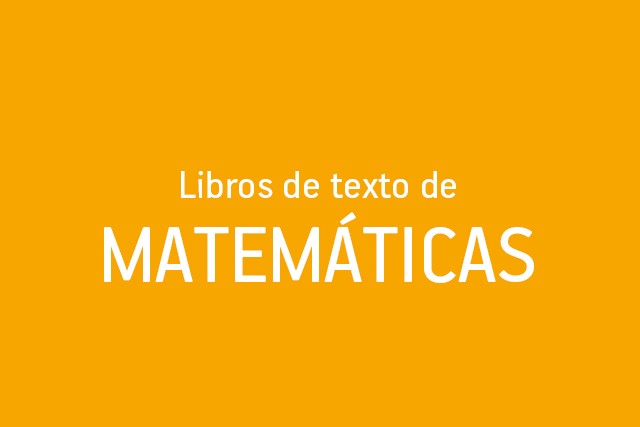 Libros de texto de Matemáticas