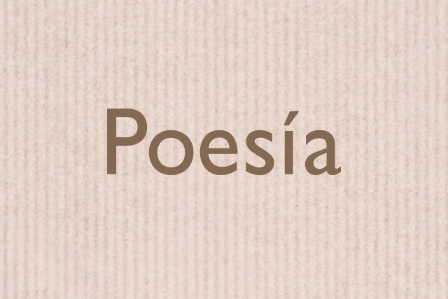 Poesía