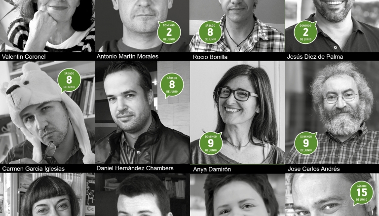 Carmela Trujillo en las Ferias del Libro de Sevilla y Cádiz