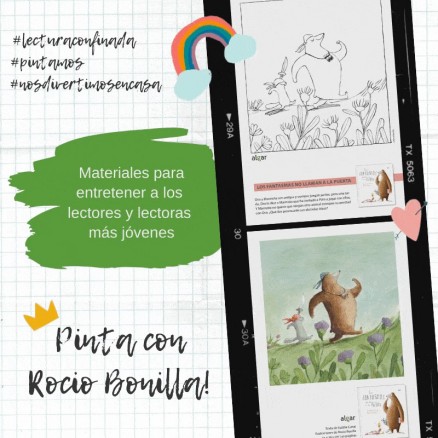 ¡Más actividades para que los lectores y lectoras más jóvenes disfruten en casa!