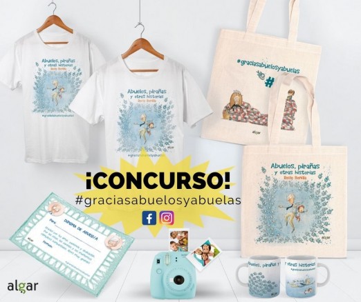 ¡Participa en el concurso del nuevo álbum de Rocio Bonilla! #graciasabuelosyabuelas