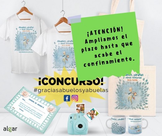 ¡Ampliamos el plazo para participar en el concurso #graciasabuelosyabuelas!