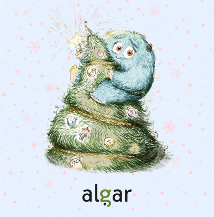 Al monstruo del armario no le gusta la Navidad. ¡La odia!