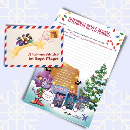 Descarga la carta a los Reyes y entra en un sorteo de Minimoni