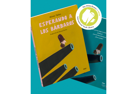 Esperando a los bárbaros, de Olivier Tallec, seleccionado en los White Ravens 2026
